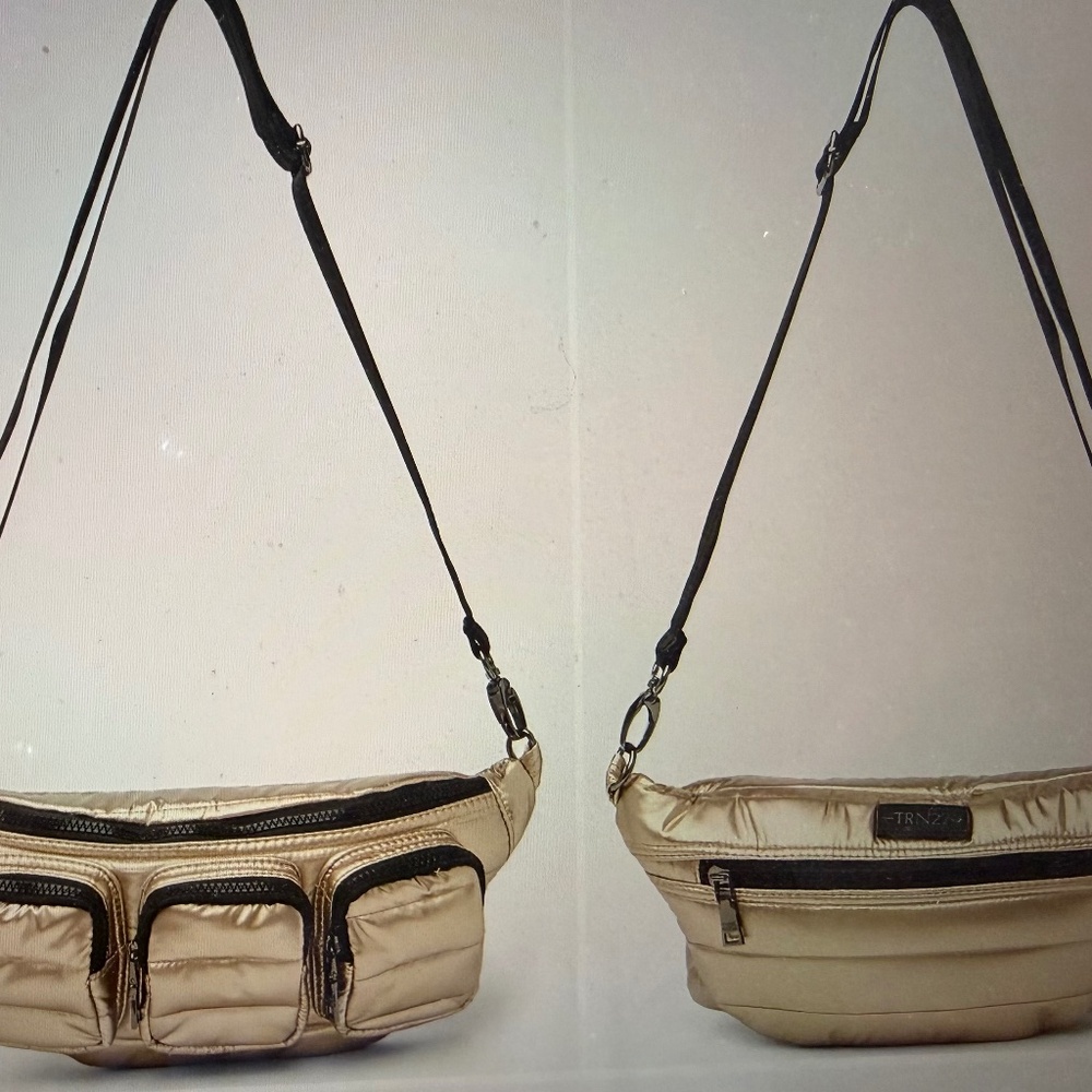 Think Royln Pearl Cashmere Triple Threat Sling /Belt Bag - Picture 4 of 4